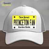 Princeton Fan Novelty License Plate Hat Mesh / White