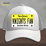 Knights Fan New Jersey Novelty License Plate Hat Mesh / White