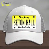 Seton Hall Novelty License Plate Hat Mesh / White