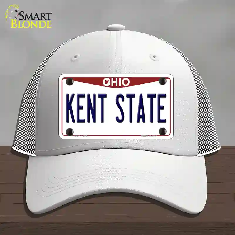 Kent State Novelty License Plate Hat Mesh / White