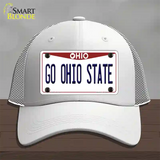 Go Ohio State Novelty License Plate Hat Mesh / White