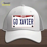 Go Xavier Novelty License Plate Hat Mesh / White