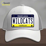 Wildcats Pennsylvania Novelty License Plate Hat Mesh / White