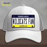 Wildcats Fan Pennsylvania Novelty License Plate Hat Mesh / White