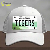 Tiger Tennessees Novelty License Plate Hat Mesh / White