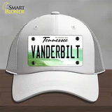 Vanderbilt Novelty License Plate Hat Mesh / White