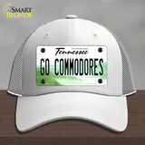 Go Commodores Novelty License Plate Hat Mesh / White