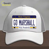 Go Marshall Novelty License Plate Hat Mesh / White