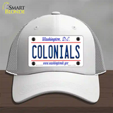 Colonials Novelty License Plate Hat Mesh / White