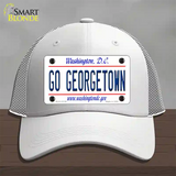 Go Georgetown Novelty License Plate Hat Mesh / White