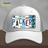 Packers Strip Art Novelty License Plate Hat Tag Mesh / White