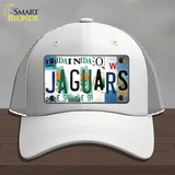 Jaguars Strip Art Novelty License Plate Hat Tag Mesh / White