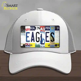 Eagles Strip Art Novelty License Plate Hat Tag Mesh / White