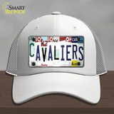 Cavaliers Strip Art Novelty License Plate Hat Tag Mesh / White