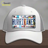 Hurricanes Strip Art Novelty License Plate Hat Tag Mesh / White