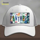 Panthers Hockey Strip Art Novelty License Plate Hat Tag Mesh / White