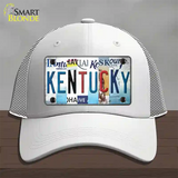 Kentucky Strip Art Novelty License Plate Hat Tag Mesh / White