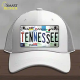 Tennessee Strip Art Novelty License Plate Hat Tag Mesh / White