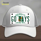 Go Rays Novelty License Plate Hat Tag Mesh / White