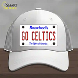 Go Celtics Novelty License Plate Hat Tag Mesh / White