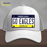 Go Eagles Novelty License Plate Hat Tag Mesh / White