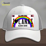 I Heart Lanai Novelty License Plate Hat Tag Mesh / White