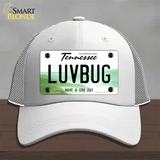 Love Bug Novelty License Plate Hat Tag Mesh / White