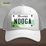 Nooga Tennessee Novelty License Plate Hat Tag Mesh / White