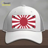 Rising Sun Japan Novelty License Plate Hat Tag Mesh / White