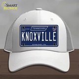 Knoxville Tennessee Blue Novelty License Plate Hat Tag Mesh / White