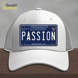 Passion Tennessee Blue Novelty License Plate Hat Tag Mesh / White