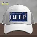 Bad Boy Tennessee Blue Novelty License Plate Hat Tag Mesh / White