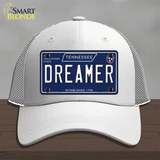 Dreamer Tennessee Blue Novelty License Plate Hat Tag Mesh / White