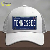 TN Tennessee Blue Novelty License Plate Hat Tag Mesh / White