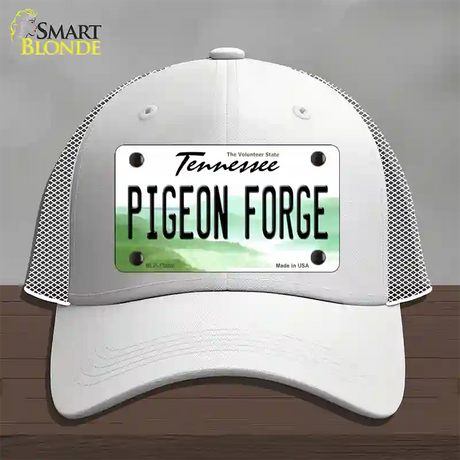 Pigeon Forge Tennessee Novelty License Plate Hat Tag Mesh / White