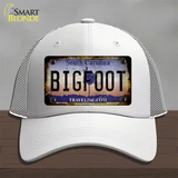 Bigfoot South Carolina Novelty License Plate Hat Tag Mesh / White