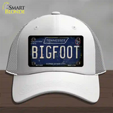 Bigfoot Tennessee Novelty License Plate Hat Tag Mesh / White