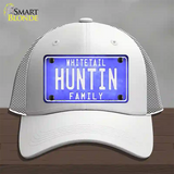 Huntin Family Novelty License Plate Hat Mesh / White