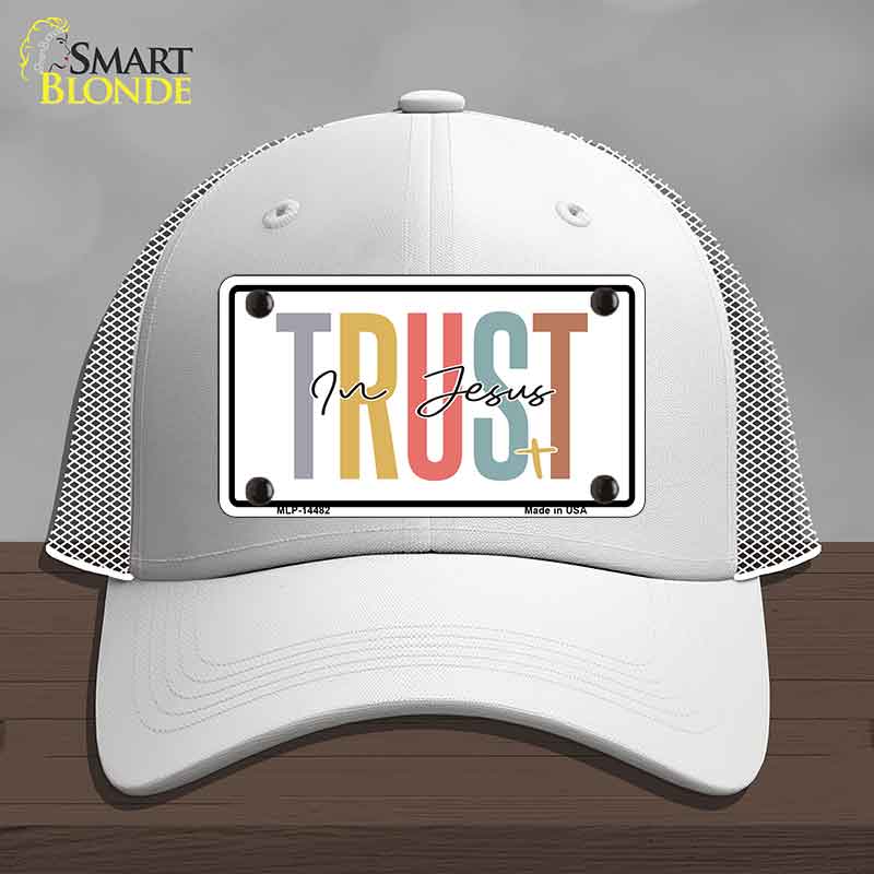 Trust In Jesus Novelty License Plate Hat HAT-MLP-14482