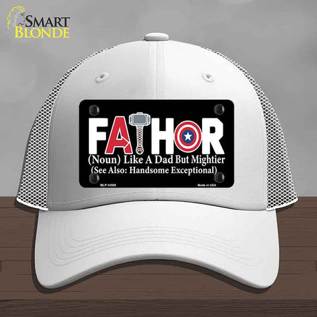 FATHOR Novelty License Plate Hat HAT-MLP-14500