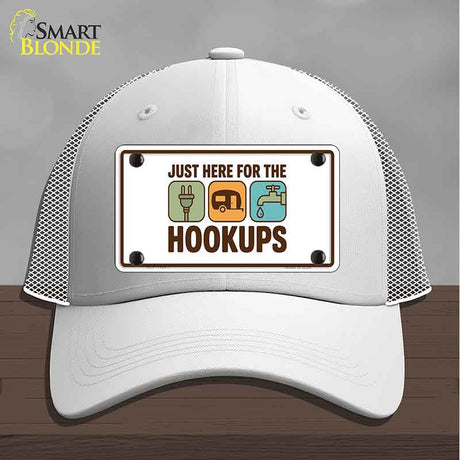 Just Here for the Hookups Novelty License Plate Hat HAT-MLP-14531