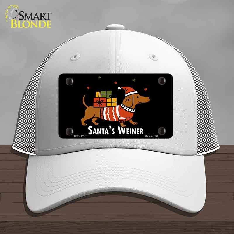 Santas Weiner Novelty License Plate Hat HAT-MLP-14551