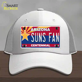 Arizona Centennial Suns Fan Novelty License Plate Hat Mesh / White