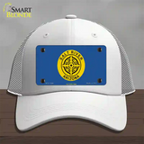 Salt River Tribe Flag Novelty License Plate Hat Mesh / White