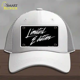 Limited Edition Novelty License Plate Hat Mesh / White