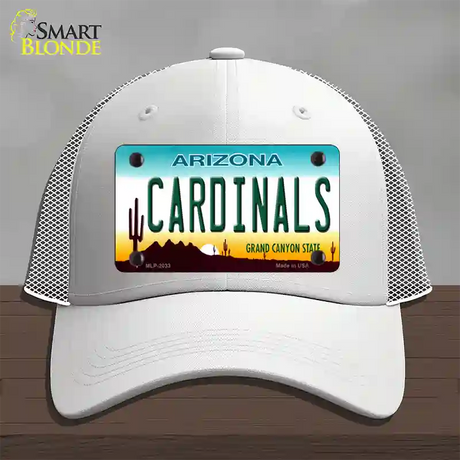 Cardinals Arizona State Novelty License Plate Hat Mesh / White