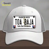 Toa Baja Puerto Rico Novelty License Plate Hat Mesh / White