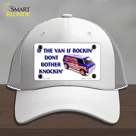 If Vans Rockin Novelty License Plate Hat Mesh / White