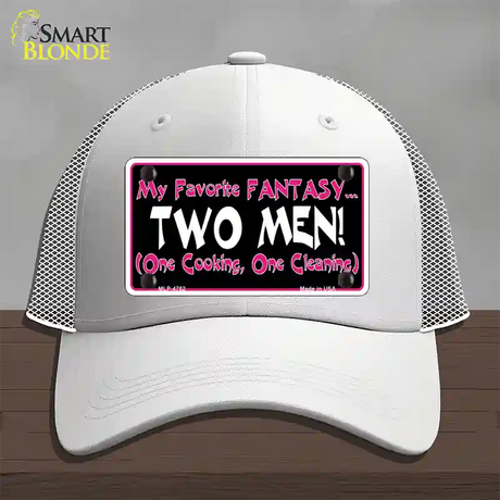 My Favorite Fantasy Novelty License Plate Hat Mesh / White