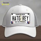 Hato Rey Puerto Rico Novelty License Plate Hat Mesh / White